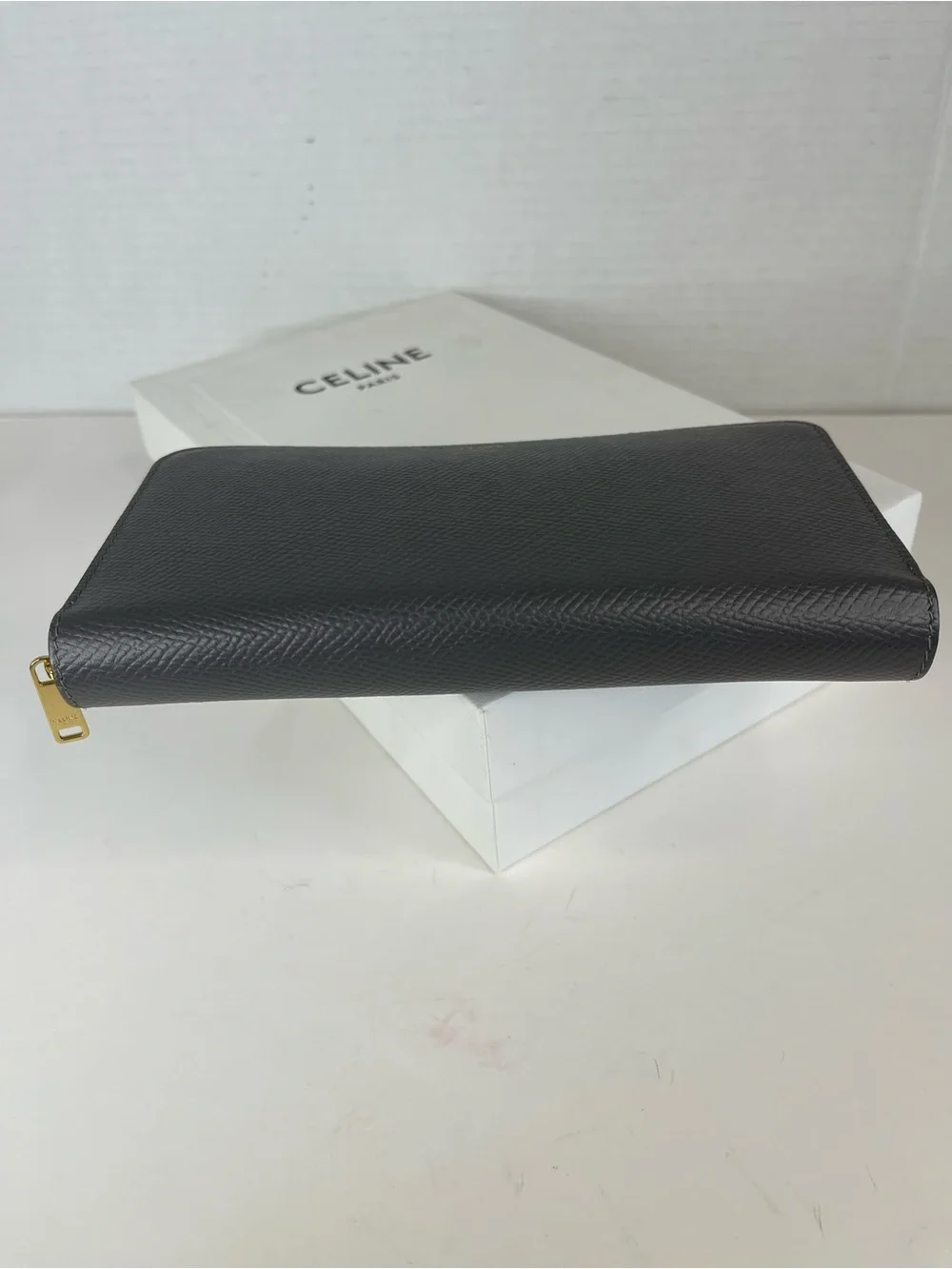 Celine Large Zipped Wallet With Dust Bag and Box